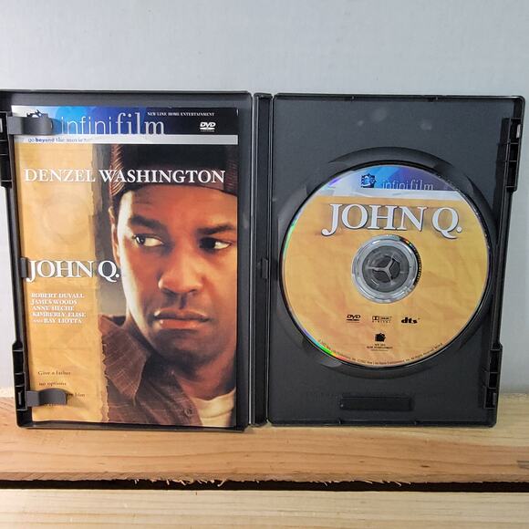 DVD John Q. w/ Insert - Picture 2 of 4